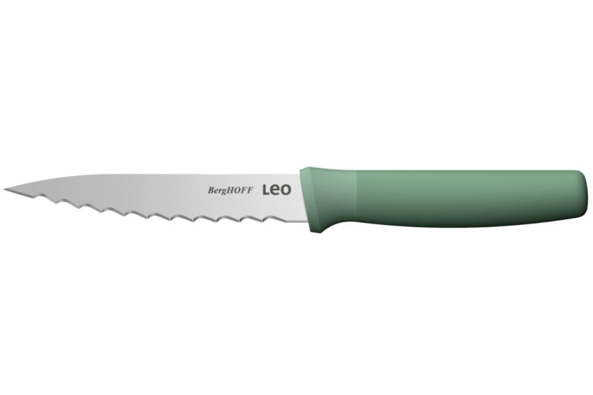 Conjunto de 3 facas especiais Berghoff Leo Forest em aço inoxidável e polipropileno verde