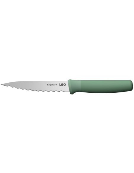 Conjunto de 3 facas especiais Berghoff Leo Forest em aço inoxidável e polipropileno verde