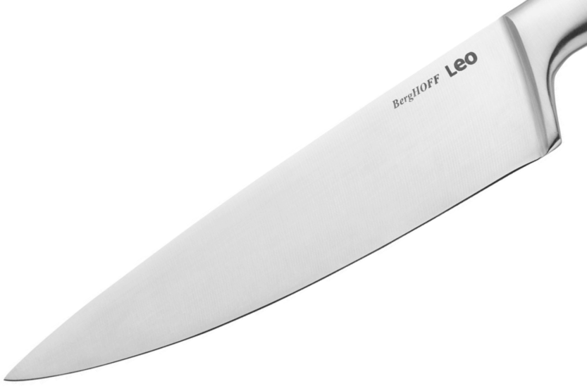 Sett med 3 Berghoff Leo Legacy basiskniver i rustfritt stål i ett stykke