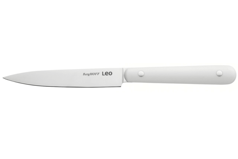 Set of 5 Berghoff Leo Glints Spirit knives in white stainless steel