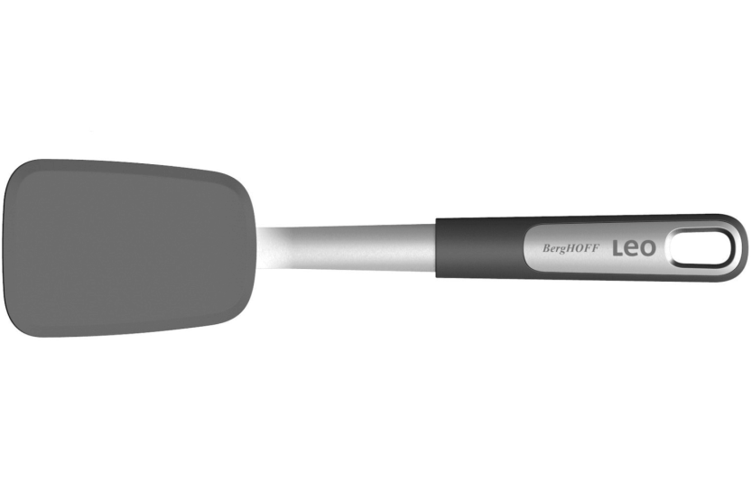 Berghoff Leo Graphite Flexibler Spatel aus Edelstahl und Silikon