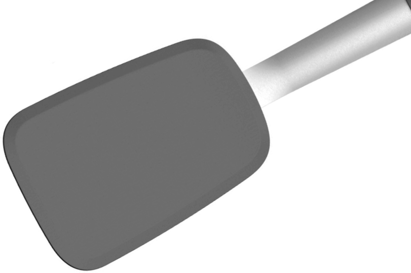 Berghoff Leo Graphite flexible spatula in stainless steel and silicone