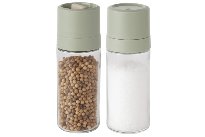 Set macinapepe e saliera Berghoff Leo Balance in vetro e polipropilene