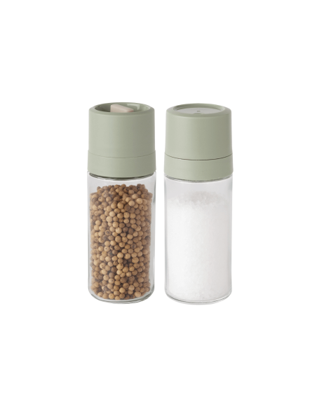 Set macinapepe e saliera Berghoff Leo Balance in vetro e polipropilene