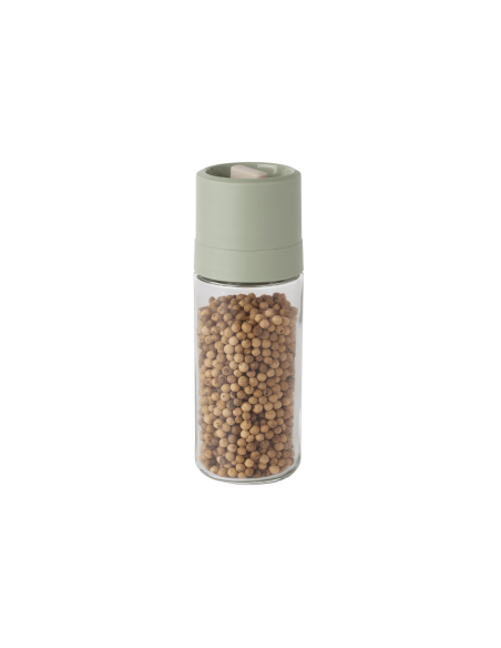 Berghoff Leo Balance pepper mill and salt shaker set in glass and polypropylene