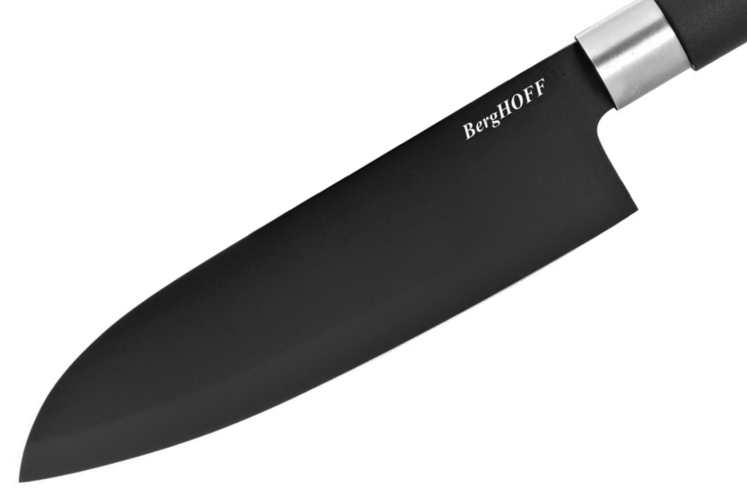 Berghoff DiNA Prime Messerset 4-teilig mit schwarzen Antihaftklingen