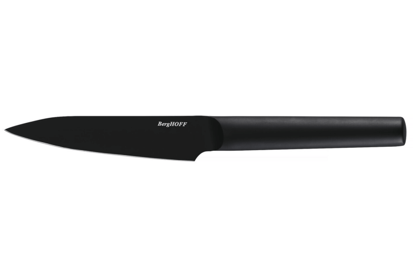 Faca de aparar Berghoff DiNA Boron com lâmina preta antiaderente 13cm