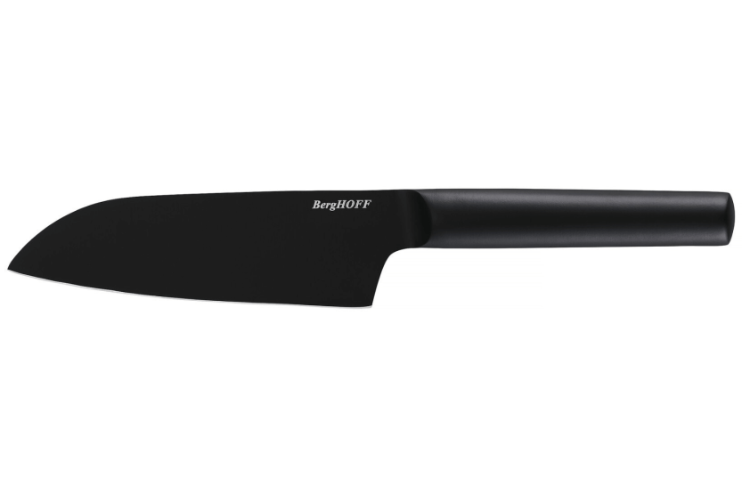 Berghoff DiNA Boron santoku-kniv 16 cm sort non-stick blad