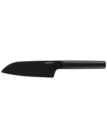 Berghoff DiNA coltello santoku in boro con lama antiaderente nera 16 cm