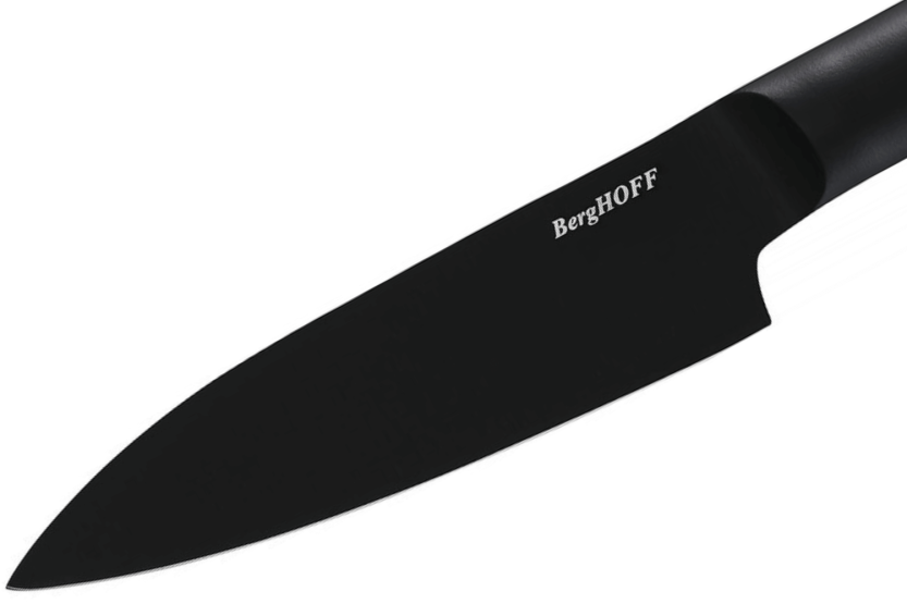 Cuchillo de cocinero Berghoff DiNA Boro con hoja antiadherente negra 13cm