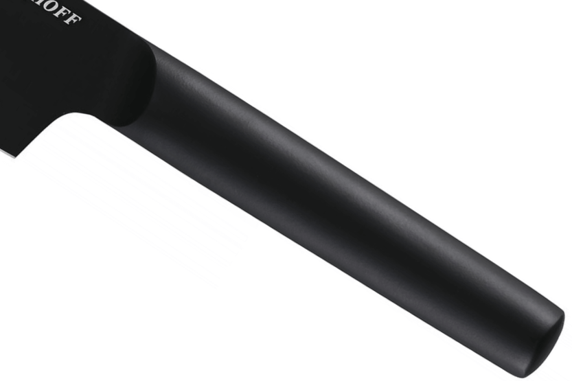 Berghoff DiNA Boron koksmes, zwart antikleef lemmet, 19,5cm
