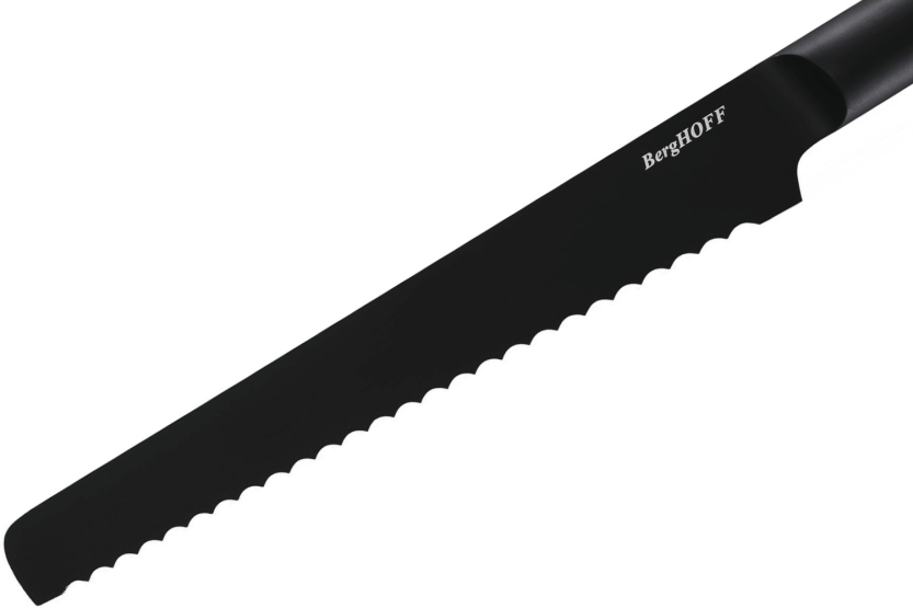 Brødkniv Berghoff DiNA Boron svart non-stick blad 23cm