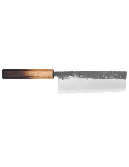 faca nakiri 16,5cm japonês artesanal Hado Sumi