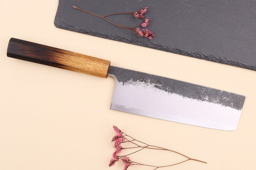 nakiri veitsi 16,5cm japonais artisanal Hado Sumi