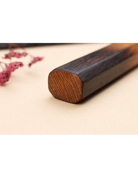 faca nakiri 16,5cm japonês artesanal Hado Sumi