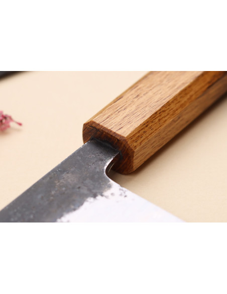 nakiri-kniv 16,5 cm japonais artisanal Hado Sumi