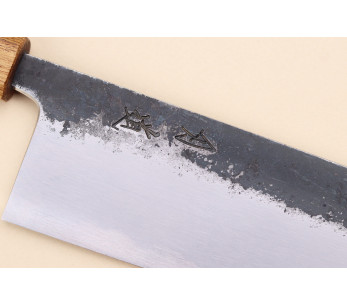 cuchillo nakiri 16,5cm japonais artisanal Hado Sumi 2