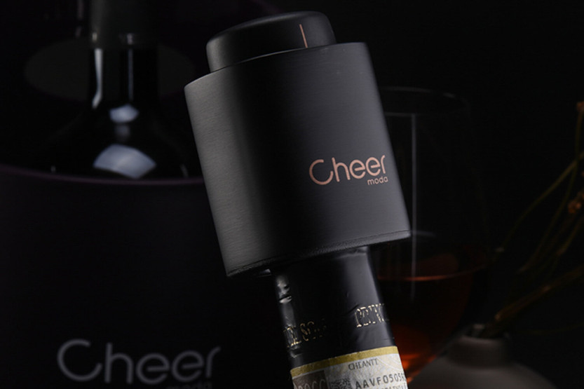 Cheer Moda Peak storage stopper - Black & Bronze