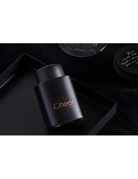 Tapón de almacenaje Cheer Moda Peak - Negro y Bronce