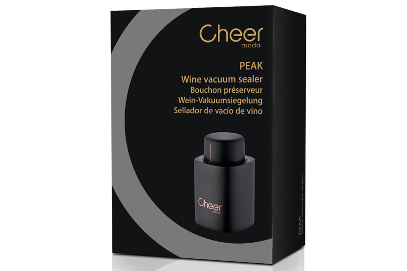 Rolha de arrumação Cheer Moda Peak - Preto e Bronze