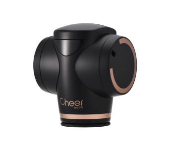 Tappo automatico per alimenti Cheer Moda Trooper - Nero e bronzo