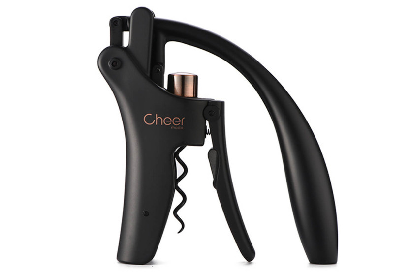 Sacacorchos de palanca Cheer Moda Shaduf con cortacápsulas