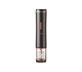 Saca-rolhas elétrico Cheer Moda Parthenon - Preto e Bronze