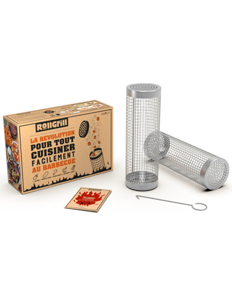 Set van 2 Cookut Roll Grills voor barbecue
