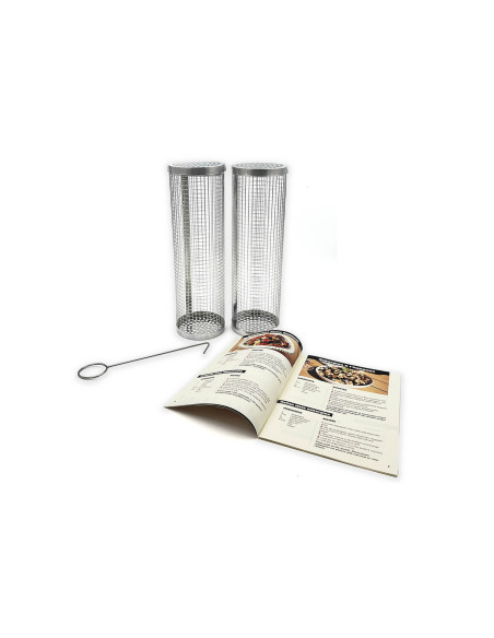 Set van 2 Cookut Roll Grills voor barbecue