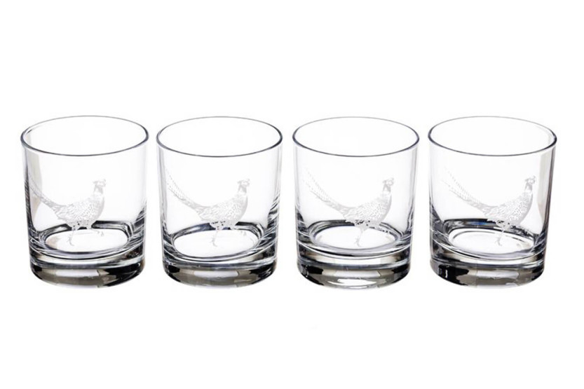 Juego de 4 vasos de whisky Selbrae House - motivo Doing