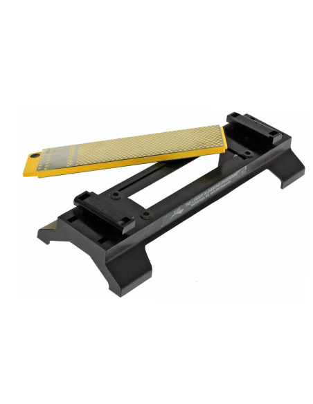 DMT DuoSharp double-sided diamond whetstone 220/325 grit + base