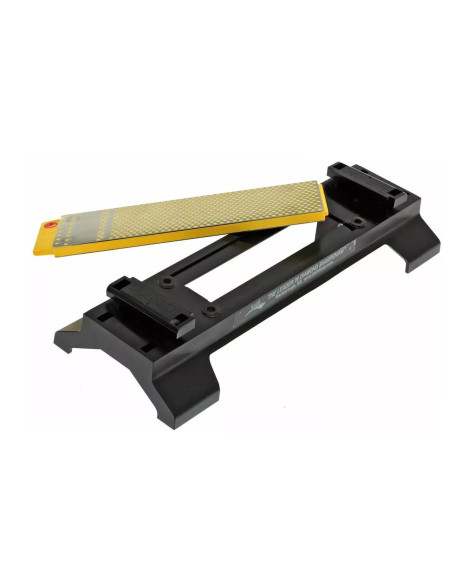 DMT DuoSharp double-sided diamond whetstone 325/600 grit + base