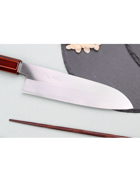 coltello santoku giapponese Hado Kijiro da 18 cm