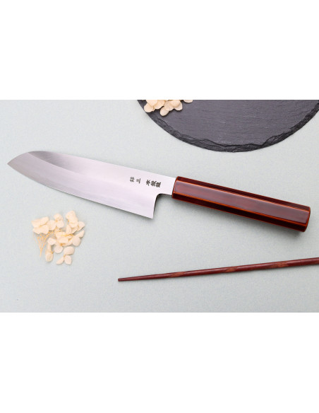 coltello santoku giapponese Hado Kijiro da 18 cm