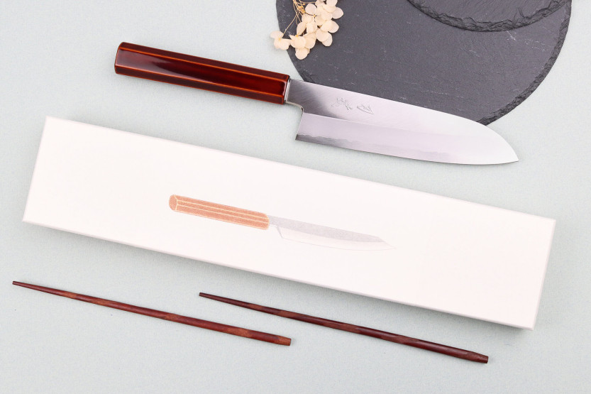 Hado Kijiro 18cm Japanese santoku knife