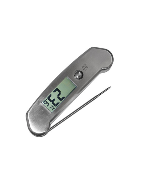 Digital termometer -50° +300°C Alla France HACCP med roterande display i rostfritt stål