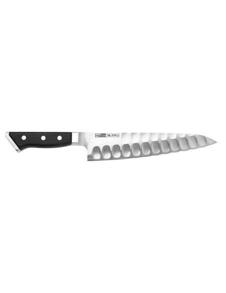 Glestain K series 21cm japansk kockkniv med granton-egg
