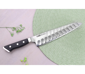 Glestain K-serie 21 cm japansk kokkekniv med granton-egg 2