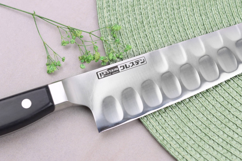 Glestain K serie 21cm Japans koksmes met granton snede