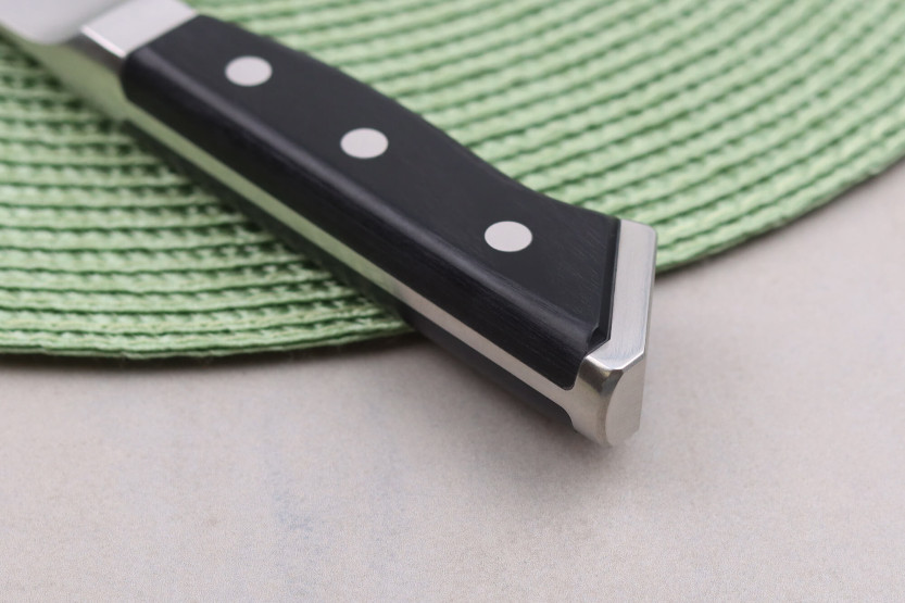 Cuchillo de cocinero japonés Glestain serie K 21cm con borde granton
