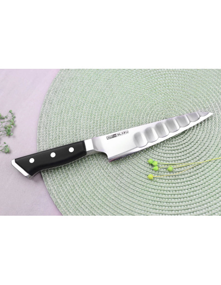 Glestain K Series 15cm honesuki japansk kniv med granton egg