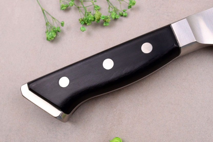 Glestain K Series 15 cm honesuki japansk kniv med granton-egg