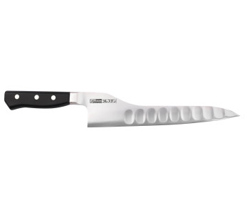 Glestain K Series 21 cm japansk universalkniv med granton-egg og buet rygg