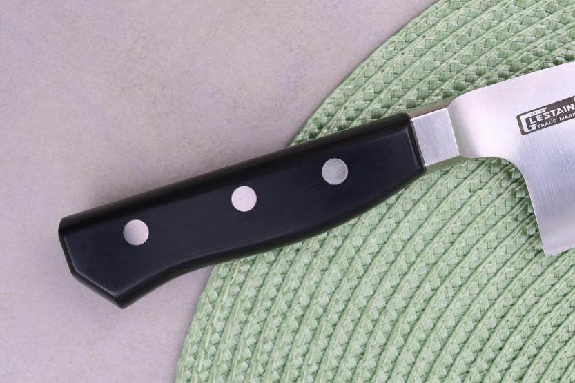 Glestain K Series 21cm Japanese Universal knife with granton edge curved back