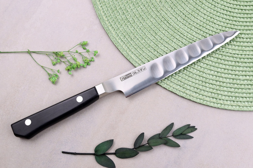 Glestain K Series 14 cm japansk universalkniv med granton-egg