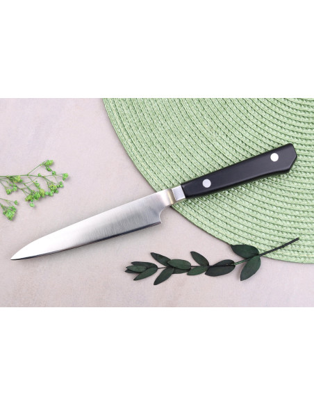 Glestain K Series 12cm japansk universalkniv med granton egg kniv