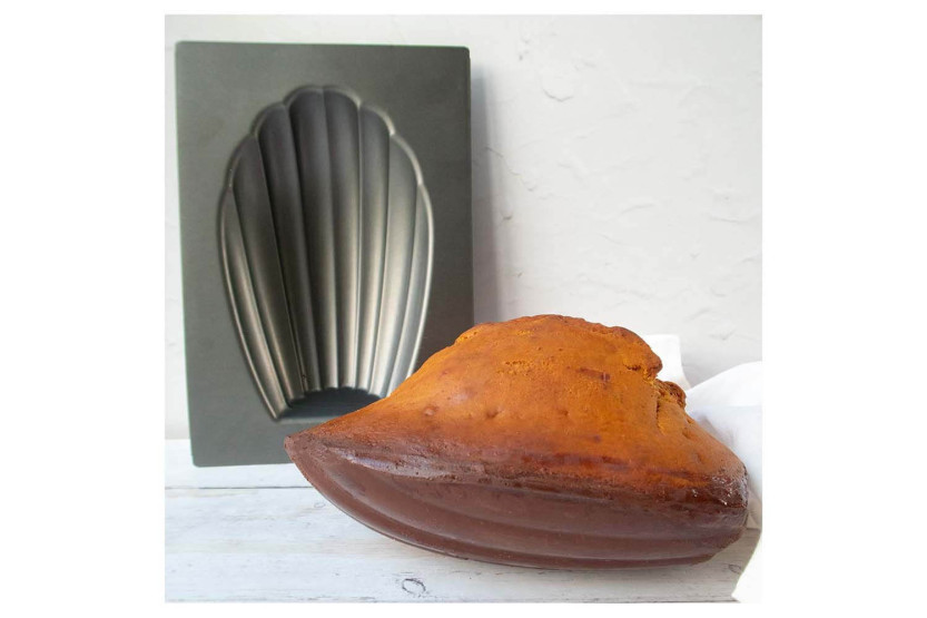 Madeleine-Form XXL Madeleine-Größe 19,5x12x4cm