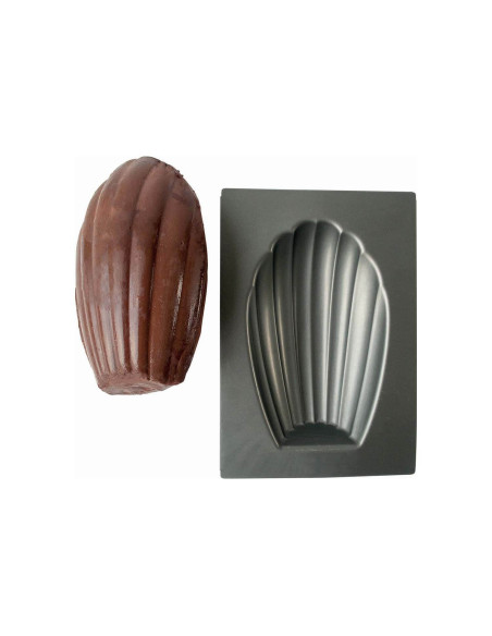 Molde Madeleine tamaño XXL 19,5x12x4cm