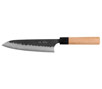 Faca de chef japonesa Masakage Koishi de 18 cm feita à mão