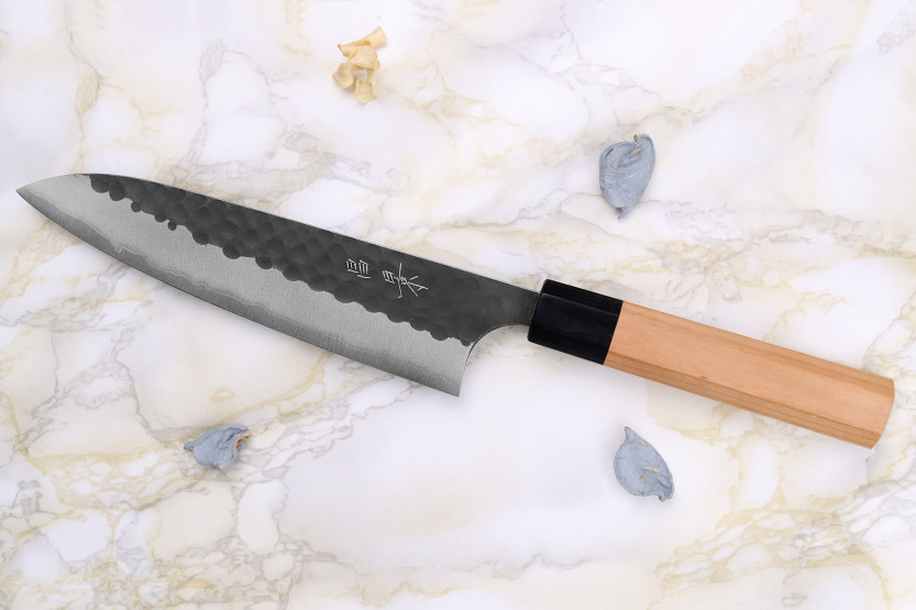 Coltello da chef giapponese fatto a mano Masakage Koishi 18 cm